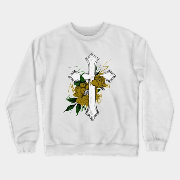 Faith Crewneck Sweatshirt by Visionarts